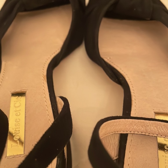 Pretty Louise et Cie LO-Genna suede dressy sandals, ankle strap EUC (OLCC) - Picture 6 of 12